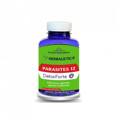 Herbagetica Parasites 12 Detox Forte, 120 capsule foto