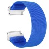Curea textila elastica, compatibila Amazfit BIP 3, telescoape Quick Release, Elastic Blue