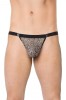Chiloti tanga barbati, animal print, One Size (DB)