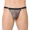 Chiloti tanga barbati, animal print, One Size