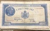 (BNK A) Romania bancnota 5000 lei 2 Mai 1944