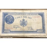 (BNK A) Romania bancnota 5000 lei 2 Mai 1944