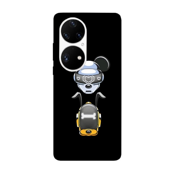 Husa compatibila cu Huawei Nova Y70 model Daft Mouse, Silicon, TPU, Viceversa