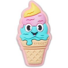 Jibbitz Crocs Ice Cream Cone with Smile