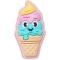 Jibbitz Crocs Ice Cream Cone with Smile