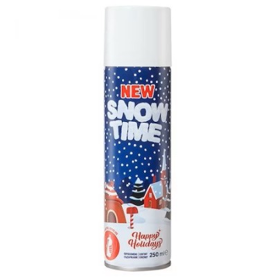 Pachet 5 Spray zapada artificiala alba Snow Time 250 ml foto