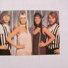 CY Lot 2 carti postale ilustrate "ABBA" necirculate / perioada comunista Romania