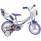 Bicicleta pentru copii cu diametrul de 12 inch - Anna si Elsa - FROZEN