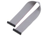 Cablu panglică SAMTEC IDC 254mm FFSD-17-D-10.00-01-N cu conectori IDC ambele părți
