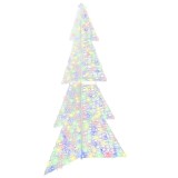 vidaXL Brad de Crăciun cu 240 LED Multicolour 180 cm Acril 42019213