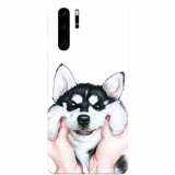 Husa silicon pentru Huawei P30 Pro, Cute Dog 1