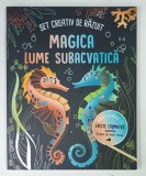 SET CREATIV DE RAZUIT , MAGICA LUME SUBACVATICA de MIA STEINGRABER , ANII '2020 , LIPSA CREION*