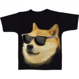 Tricou &quot; Doge sunglasses &quot;