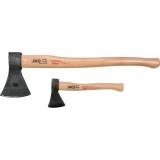Juco Set doua topoare greutate 1.5 kg si 0.4 kg pentru operatii de taiere in gospodarie
