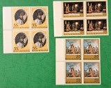 TIMBRE ROM&Acirc;NIA MNH LP889/1975 375ani prima unire Mihai Viteazul -Bloc de 4, Nestampilat