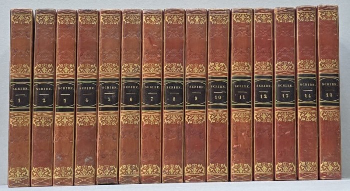 Th&eacute;atre Complet de M. Eug&egrave;ne Scribe, 15 volume - Paris, 1834 -1835