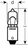 Bec 12V H10w Original Set 10 Buc Osram 64952 64113