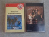 GIRLSCHOOL - Play Dirty / Screaming Blue Murder - 2 Casete Originale Germany, Rock