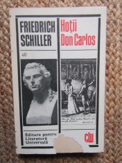 FRIEDRICH SCHILLER - HOTII DON CARLOS
