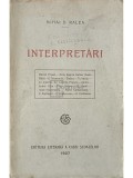 Mihai Ralea - Interpretari (Editia: 1927)