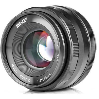 Obiectiv manual Meike 35mm F1.4 pentru Olympus si Panasonic MFT M4/3-mount foto