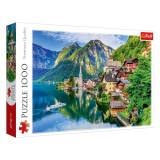 Puzzle Adulti Trefl Hallstatt Austria 1000 Piese, Multicolor