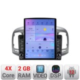 Navigatie HHyundai Accent 2006-2012 K-Accent ecran tip TESLA 9.7&quot; cu Android Radio Bluetooth Internet GPS WIFI 2+32 DSP CarStore Technology