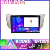 Navigatie Lexus RX 2003 2009 KIT rx 03 EDOTEC-LITE Android Ecran 720P Octa Core 8 128 Carplay CarStore Technology