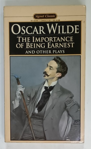 THE IMPORTANCE OF BEING EARNEST and OTHER PLAYS by OSCAR WILDE , 1985