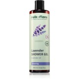 Folk &amp; Flora Lavender gel de dus relaxant 400 ml