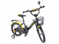 Bicicleta Pentru Copii Toma Exclusive - Yellow foto