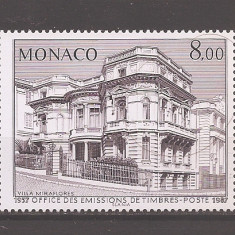 Monaco 1987 - 50 ani de Emitere de Timbre in Monaco, MNH