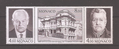 Monaco 1987 - 50 ani de Emitere de Timbre in Monaco, MNH foto