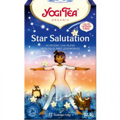 Ceai bio Star Salutation, 17 pliculete a 1,9g, 32,3g Yogi Tea