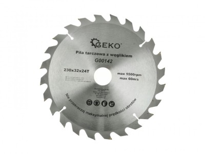 Disc pentru lemn 230x32x24T, Geko G00142 foto