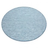 Covor sisal Loft 21198 Boho cerc fildeş argintiu albastru, cerc 160 cm