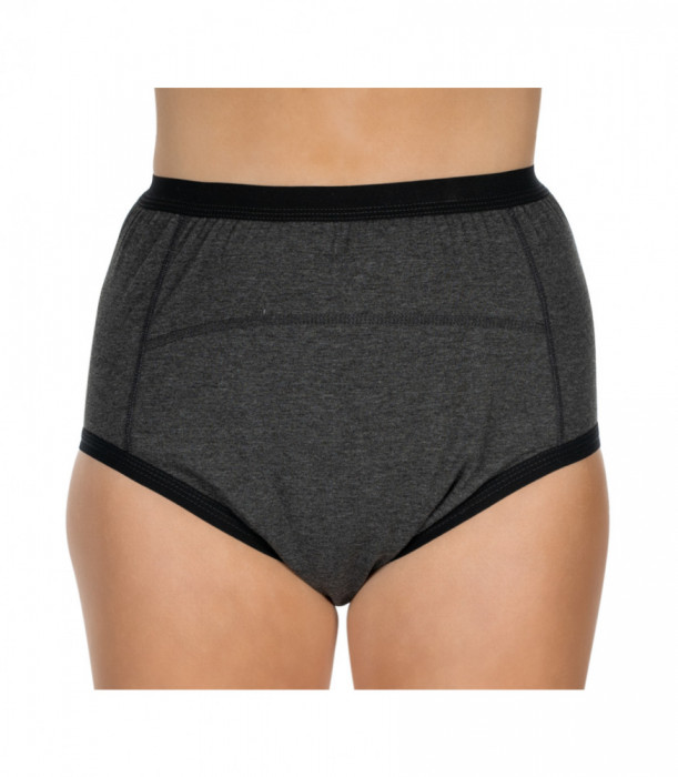 Chilot incontinenta nivel 4, Suprima Bodyguard, Unisex, Antracit, Mar XL