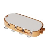 Forma pentru inghetata eMazing, 4 compartimente, forme cu animalute, materialsilicon si ABS, 21 x 12.8 x 3cm, portocaliu