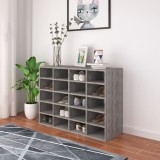 Cumpara ieftin Pantofar, gri beton, 92x30x67,5 cm, lemn compozit
