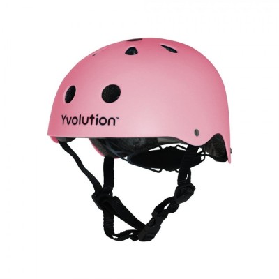 Casca protectie Yvolution 44-52 cm Pink foto