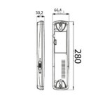 Lanterna reincarcabila BM30 2W SMD 6500K