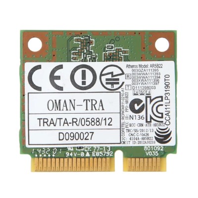 211.Modul/Placa retea wifi wireless wifi laptop CCAI11LP3190T0 foto