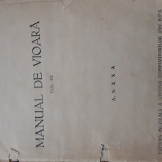 Manual de vioara vol.3 anexa I.Geanta,G.Manoliu 1964