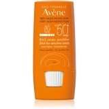 Av&egrave;ne Sun Stick for Sensitive Areas adera pe zonele sensibile SPF 50+ 8 g