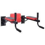 VidaXL Stație de Dips montată pe perete 100 kg Oțel