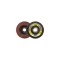 SMT 314 disc lamelare frontale, 115 x 22,23 mm Granula 40 Curbat, Klingspor 322809