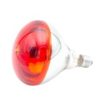 Bec cu infrarosu incalzire Fermag, E27, 250 W, rosu