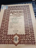 revista &bdquo;Ramuri - drum drept - &rdquo;, nr. 16/1922