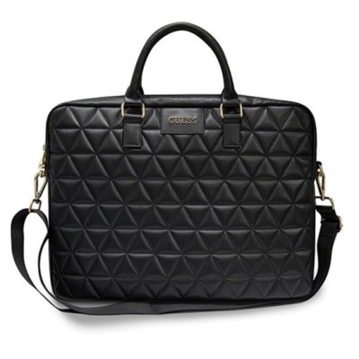 Geanta pentru Laptiop 15, Detachable Shoulder Strap - Guess (GUCB15QLBK) - Black foto