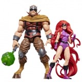 Marvel Legends Series Inhumans Set 2 figurine articulate Medusa &amp; Gorgon 15 cm